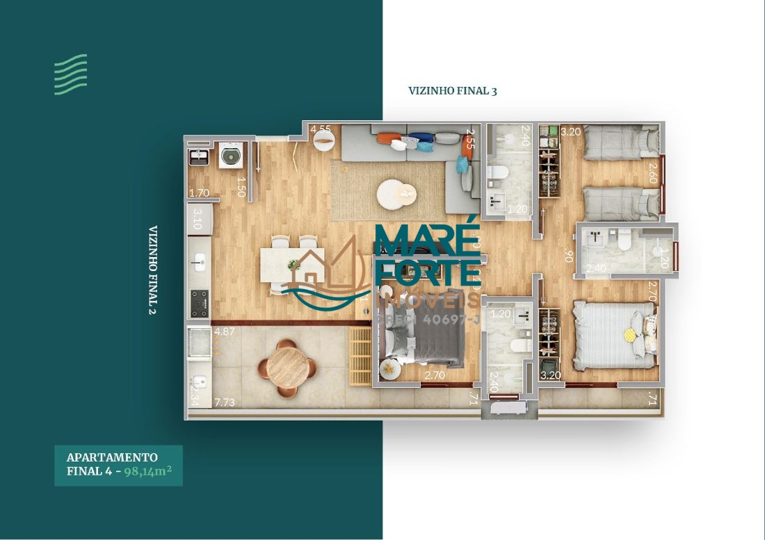 Apartamento à venda com 2 quartos, 65m² - Foto 15