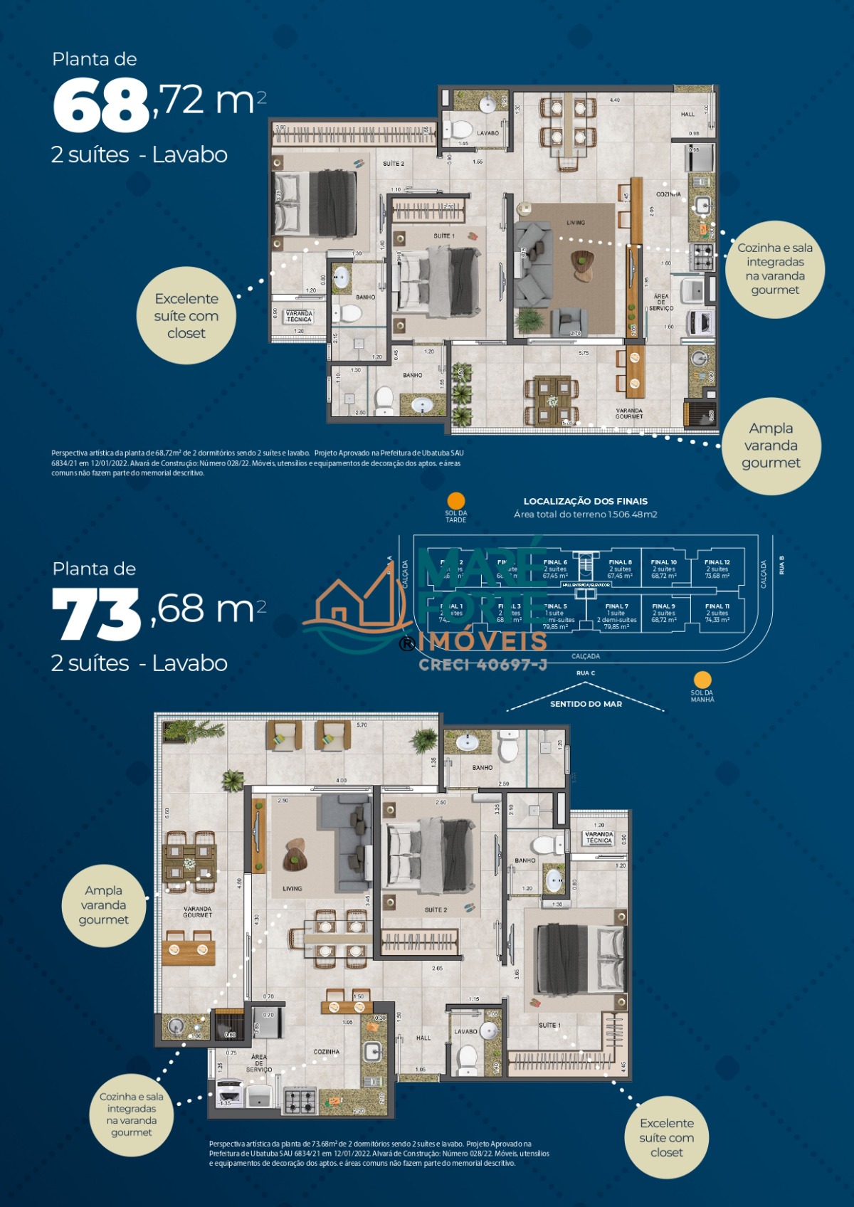 Apartamento à venda com 2 quartos, 67m² - Foto 16