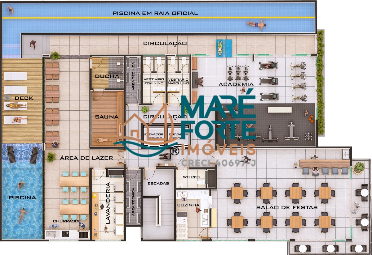 Apartamento à venda com 3 quartos, 124m² - Foto 11