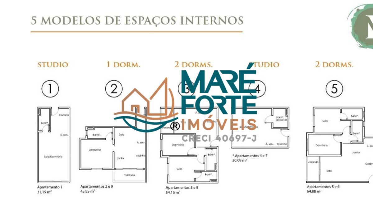 Apartamento à venda com 1 quarto, 41m² - Foto 9