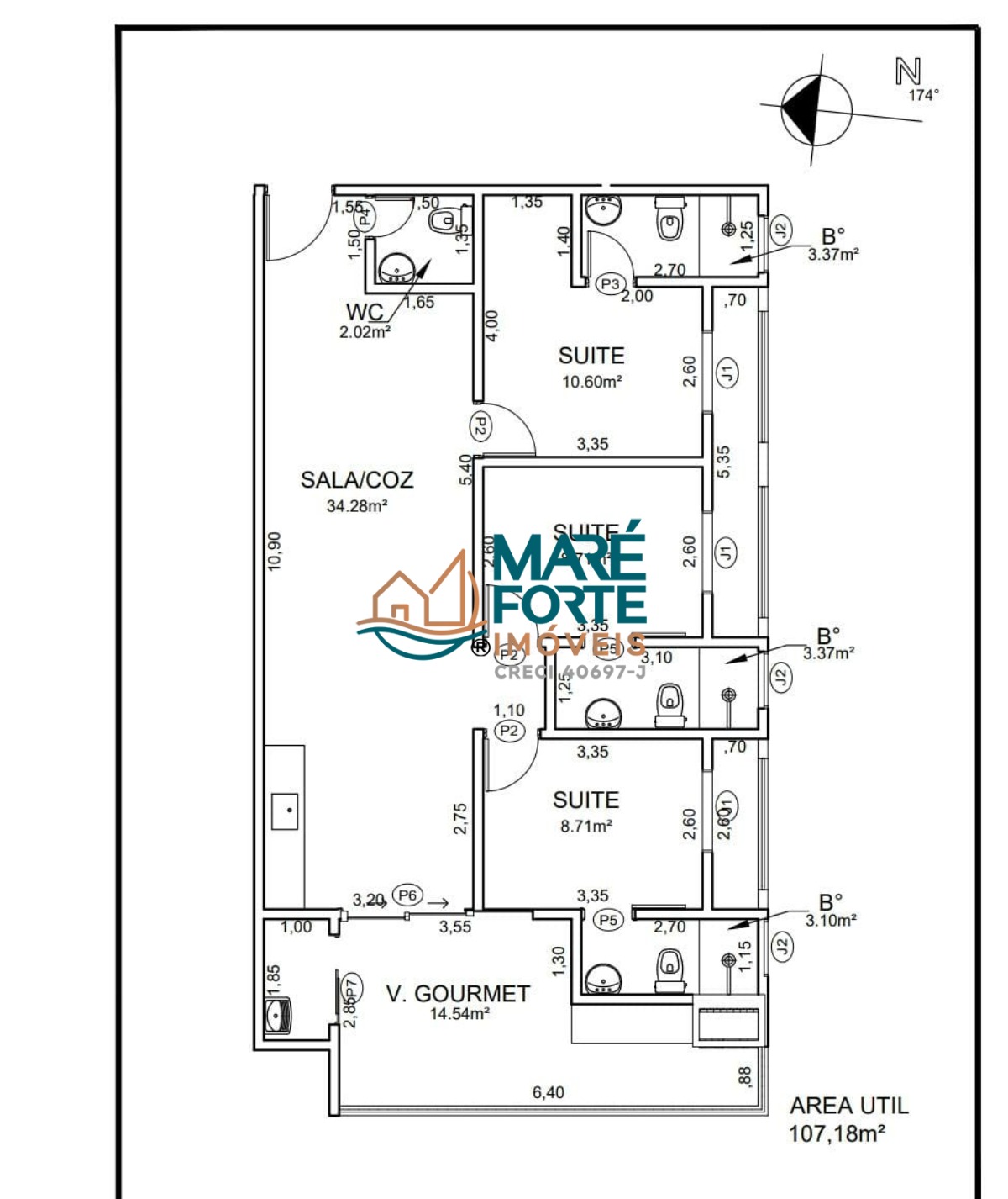 Apartamento à venda com 2 quartos, 109m² - Foto 17