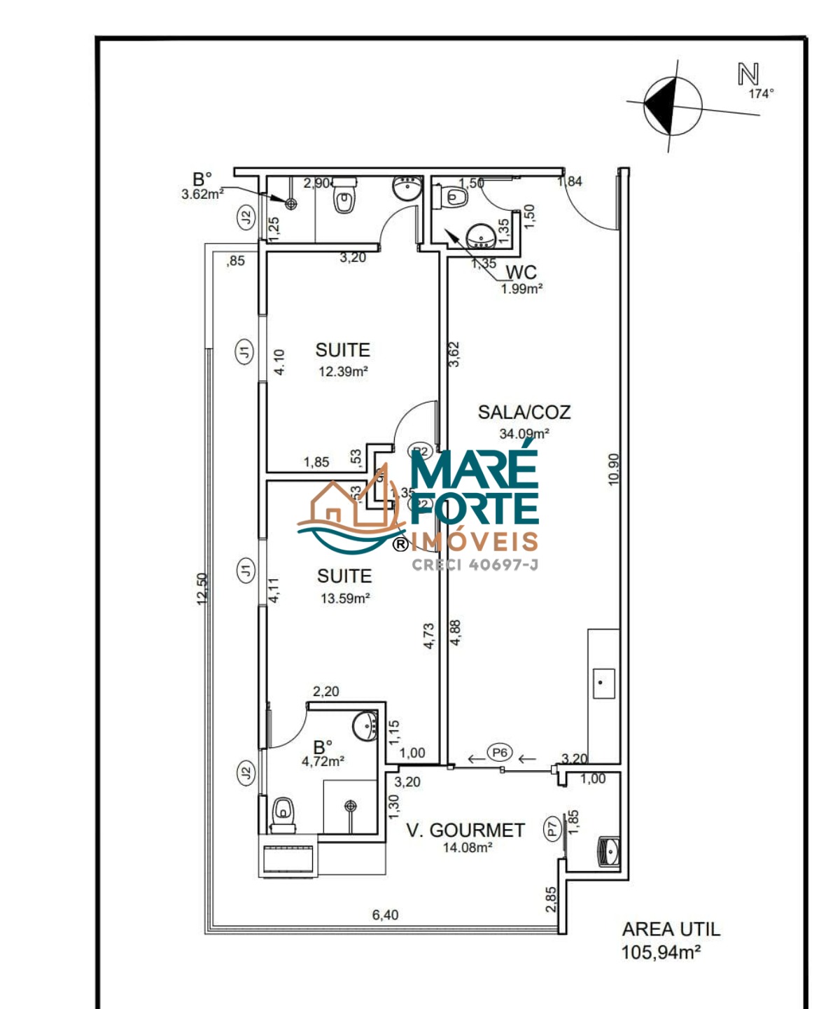 Apartamento à venda com 2 quartos, 109m² - Foto 18