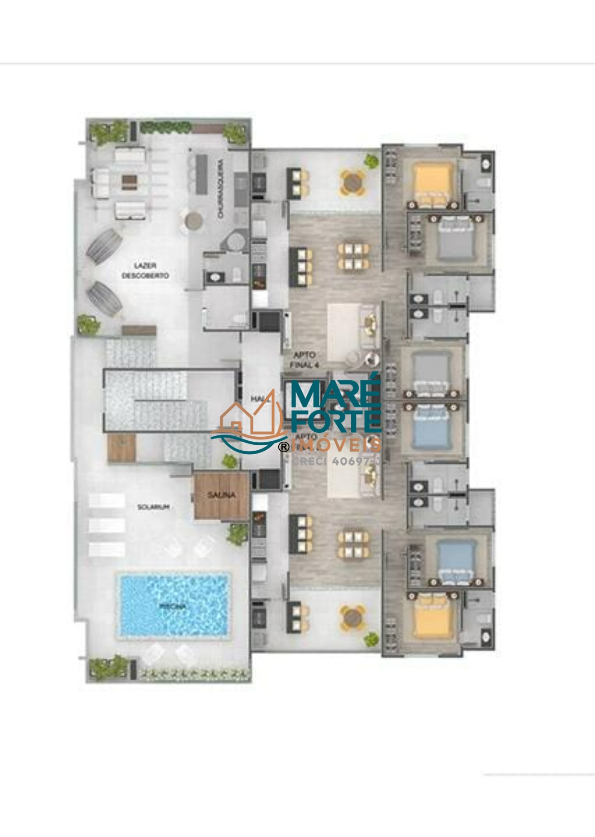 Cobertura à venda com 3 quartos, 99m² - Foto 3