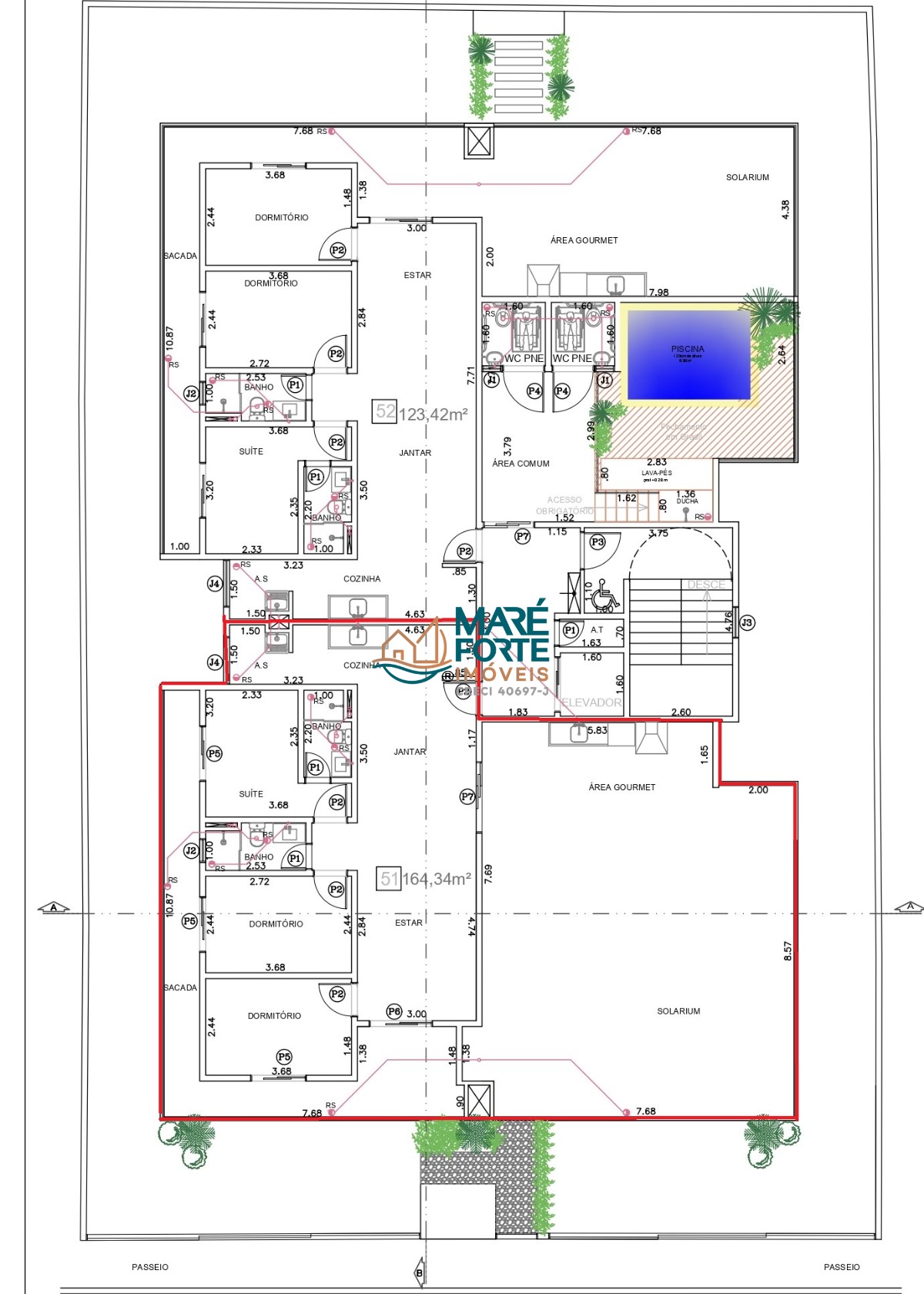 Cobertura à venda com 3 quartos, 165m² - Foto 3