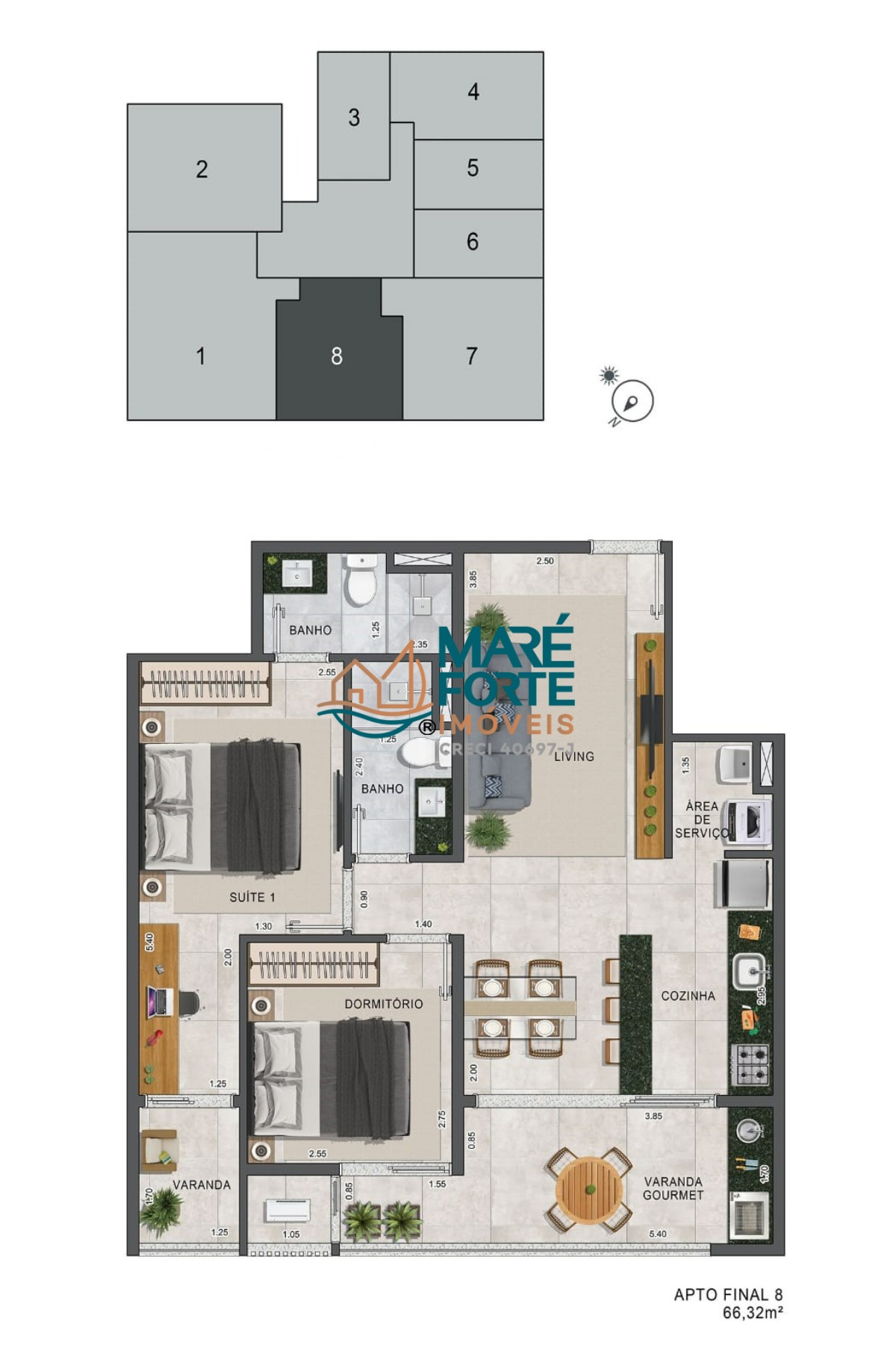 Apartamento à venda com 1 quarto, 50m² - Foto 17