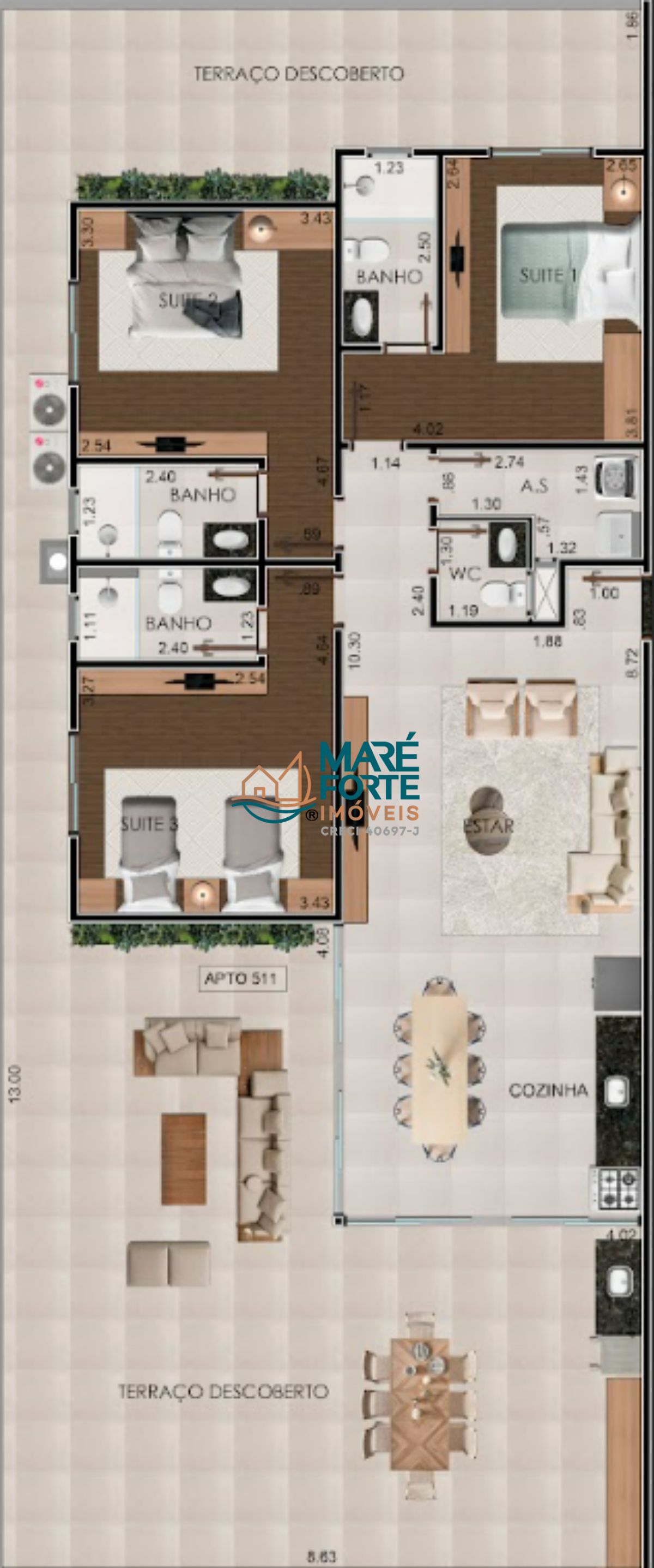 Apartamento à venda com 1 quarto, 37m² - Foto 23